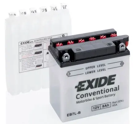 Nejprodávanější Exide Conventional 12V 8Ah 85A EB7L-B