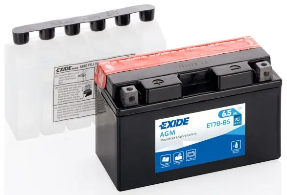 Exide AGM 12V 6,5Ah 85A ET7B-BS Kup Teď