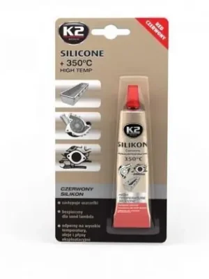 Super Cena K2 SILIKON RED Silikon, červený 21g