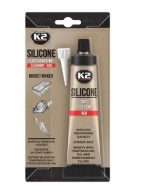 Bezpečná Platba K2 SILIKON RED Silikon, červený 85g