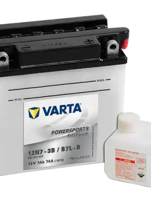 VARTA 507012007I314 Powersports Freshpack 12V 7Ah 74A Must-Have