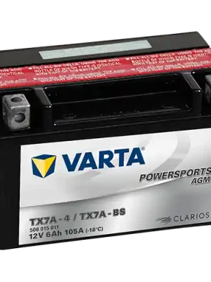 Autentický Varta Powersports AGM 12V 6Ah 105A 506015011I314