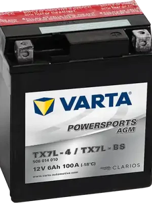 Nová Kolekce Varta Powersports AGM 12V 6Ah 100A 506014010I314