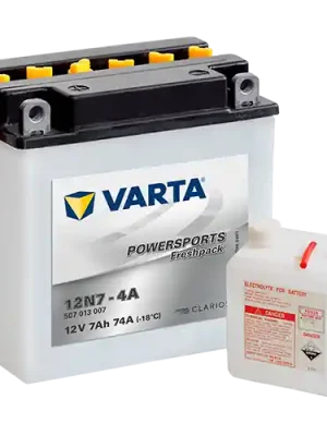 Varta Powersports Fresh Pack 12V 7Ah 74A 507013007I314 Sleva