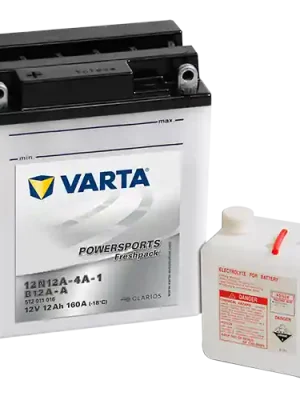 Cenový Hit Varta Powersports Fresh Pack 12V 12Ah 160A 512011016I314