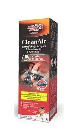 ČISTIČ KLIMATIZACE CLEAN AIR NEW CAR MOJE AUTO 19-598 Finální Výprodej
