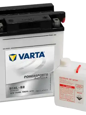 Omezená Nabídka Varta Powersports 12V 14Ah 190A 514013019I314