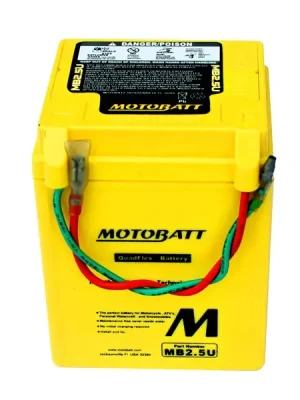 Motobatt 12V 2Ah 40A MB2.5U Vrácení Zdarma