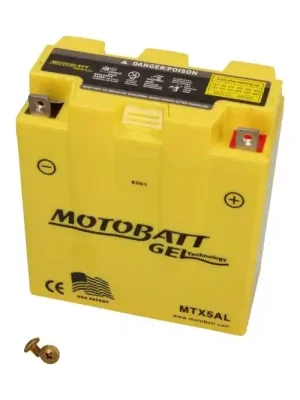Motobatt GEL 12V 5Ah 85A MTX5AL Novinka