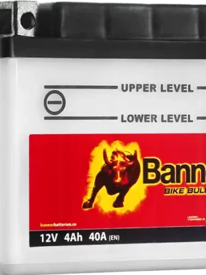 Ověřený Banner Bike Bull 12V 4Ah 40A 504 11 / YB4L-B