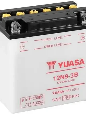 Výhodná Nabídka YUASA 12N9-3B 12V 9,5Ah 85A