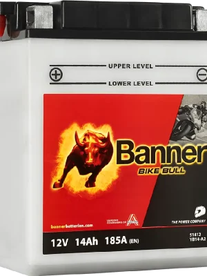 Vrácení Zdarma Banner Bike Bull 12V 14Ah 185A 514 12 / YB14-A2