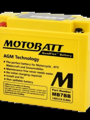 Motobatt 12V 9Ah 150A MB7BB Výhodná Nabídka