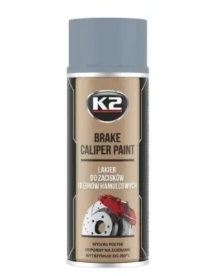 K2 BRAKE CALIPER Barva na brzdové třmeny, stříbrná 400ml Must-Have