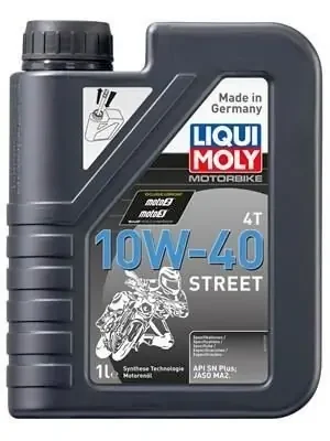 Zlevněný Liqui Moly 1521 Motorbike 4T 10W-40 Street 1L