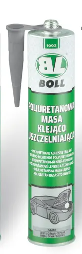 Pouze Dnes Boll 007002 Polyuretanová lepící a těsnící hmota, šedá 310ml