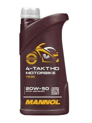 MANNOL 4-Takt Motorbike HD 20W-50 7830 1L Zlevněný
