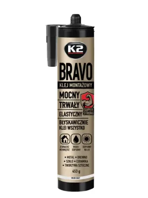 Levný K2 BRAVO 453g Montážní lepidlo