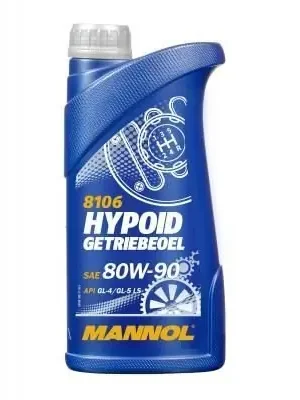 Originální Převodový olej MANNOL Hypoid Getriebeoel 8106 80W-90 - 1L