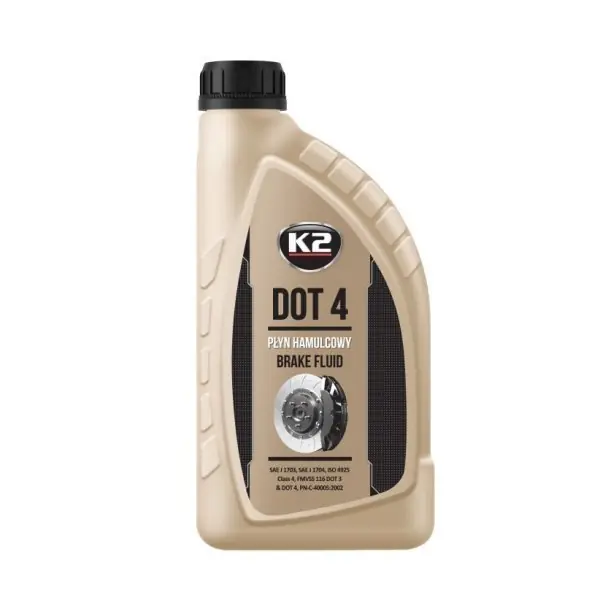 Super Cena K2 Brzdová kapalina DOT 4 1L