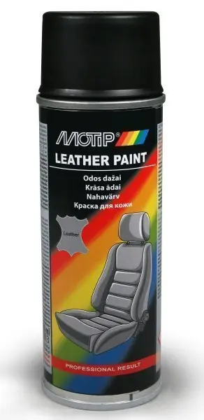Motip 04230 Barva na kůži a koženku černá Spray 200 ml Ověřený