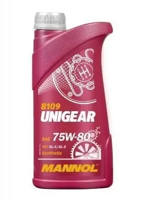 MANNOL UNIGEAR 75W80 1L GL4/GL5, FORD WSD-M2C200-C, PSA B712330 Akční Nabídka