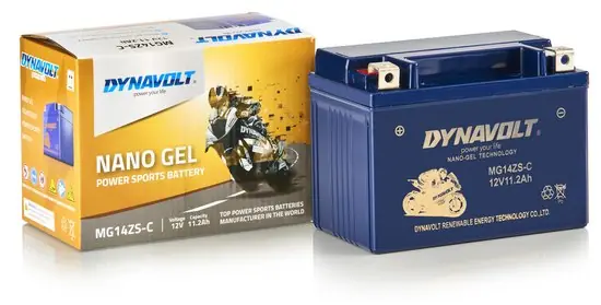 Dynavolt MG14ZS 12V 11,2Ah 190A Gel Nano Časově Omezené