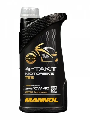 Omezená Nabídka Mannol 7812 Motorbike 4T 10W-40 1L