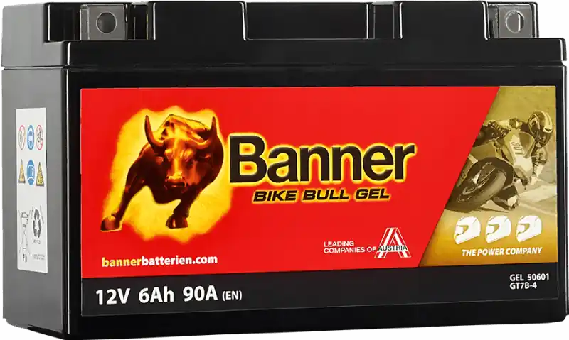 Banner Bike Bull Gel 12V 6Ah 90A 506 01 / GT7B-4 Sleva