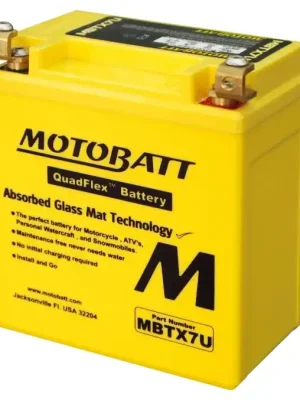Motobatt 12V 8Ah 115A MBTX7U Časově Omezené