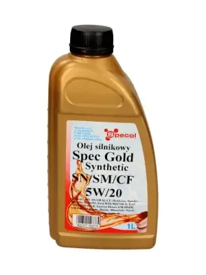 OLEJ SPECOL 5W20 1L SPEC GOLD Tovární Cena