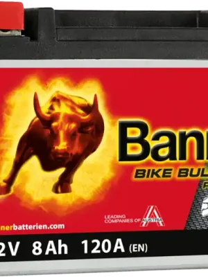 Časově Omezené Banner Bike Bull AGM Professional 12V 8Ah 120A 509 01 / ETX9