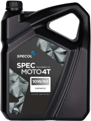 Specol Spec Moto 4T synthetic 10W-40 4L Nejprodávanější
