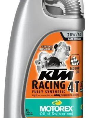 Objednat Nyní Motorex KTM Racing 4T 20W-60 1L