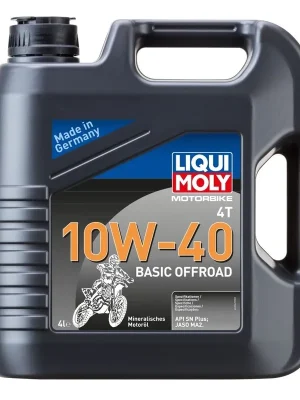 Výprodej Liqui Moly 3062 Motorbike 4T 10W-40 Basic 4L