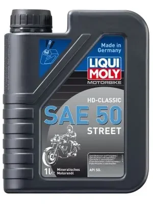 Sleva Motorový olej Liqui Moly Motorbike HD-Classic SAE 50 Street, 1L