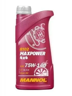 MANNOL MAXPOWER 4X4 75W140 1L GL-5, syntetyk Levný