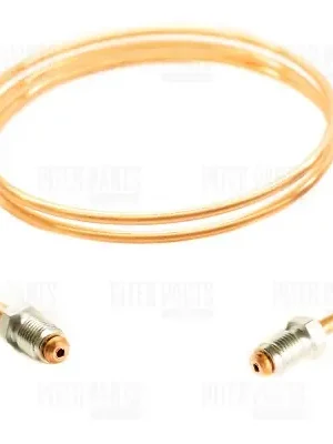 Autentický Piter Parts PPH190 A-A Měděná brzdová trubka s koncovkami TYP A-A 190cm M10x1