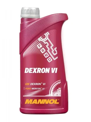 Nová Kolekce Olej do převodovky MANNOL Dexron VI 8207 ATF - 1L