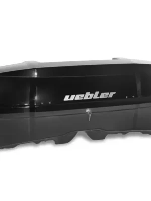 Speciální Cena Zadní box na nosič na tažné zařízení Uebler Heckbox B1 - objem 300l / uzamykací / lesklý černý
