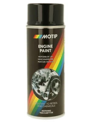 Akční Nabídka Motip 4092 Barva na motory černá, ve spreji 400ml