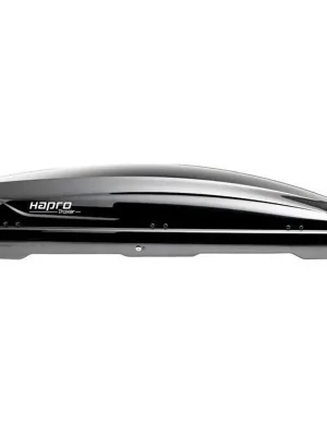 Finální Výprodej Střešní box Hapro Traxer 6.6 Brilliant Black - objem 410l / oboustranné otevírání / černá lesklá