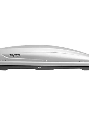 Střešní box Hapro Traxer 6.6 Silver Grey - objem 410l / oboustranné otevírání / stříbrně šedá Dokud Zásoby Vydrží