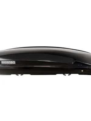 Cenově Výhodný Střešní box Menabo Satellite 550 Black Glossy Duo Crab - objem 550l / oboustranné otevírání / lesklý černý