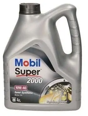 Jen Po Omezenou Doba Motorový olej Mobil Super 2000 10W-40, 4L