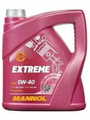 Přímo Od Výrobce MANNOL EXTREME 5W-40 4L