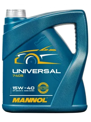 Finální Výprodej MANNOL Universal 15W-40 7405 4L