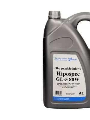 OLEJ SPECOL 80W 5L GL5 HIPOSPE Nová Kolekce