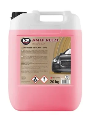 Ověřený K2 KULER Chladící kapalina G12, červená 20L