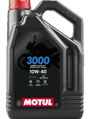 Sezónní Sleva Motul 3000 4T 10W-40 4L